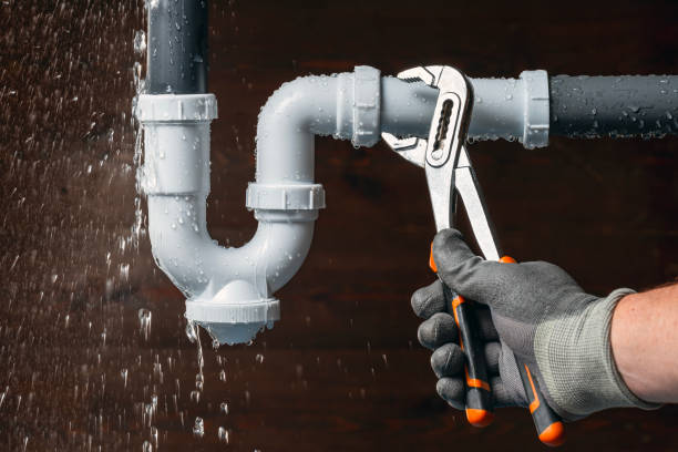 Professional Drain Cleaning technician working in Stockton, MO